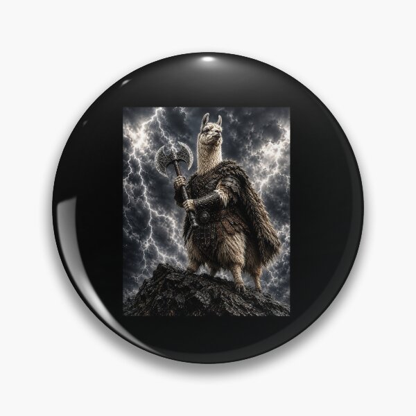 Item preview, Stormbound Llama Warrior and Axe designed and sold by elderberry.