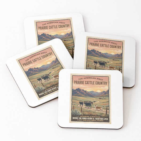 Item preview, Corgi on the Prairie designed and sold by PictoVibe.