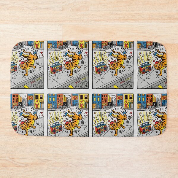 Item preview, Tabby B-Boy Cat designed and sold by PictoVibe.