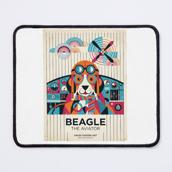 Item preview, Beagle Squadron Pilot designed and sold by PictoVibe.