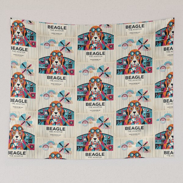 Item preview, Beagle Squadron Pilot designed and sold by PictoVibe.