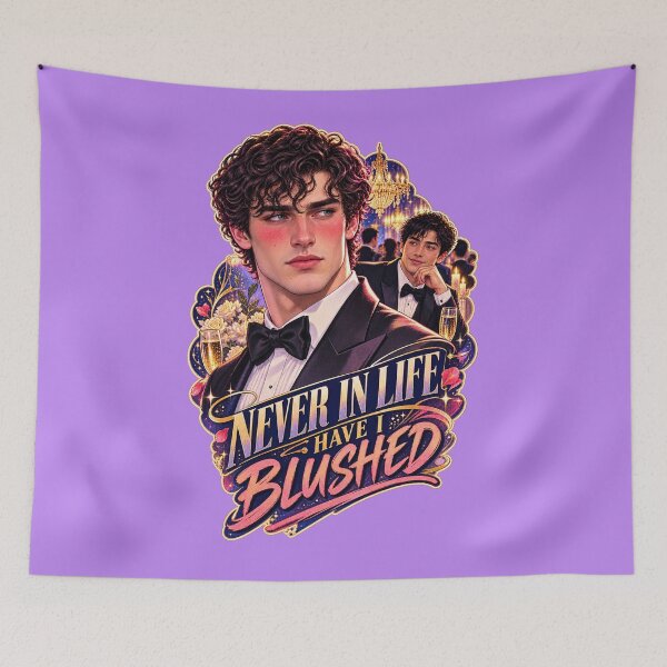 Item preview, Never In Life Have I Blushed - Heated Rivalry designed and sold by mmromance.