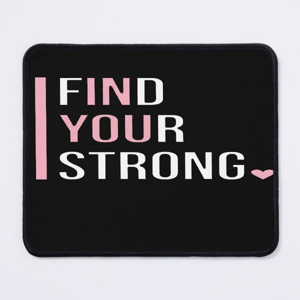 Item preview, Find Your Strong Tee Shirt, Inspirational T Shirt, Gym T Shirt ,Runner Gifts, Cute Workout Shirt designed and sold by WOWART69.