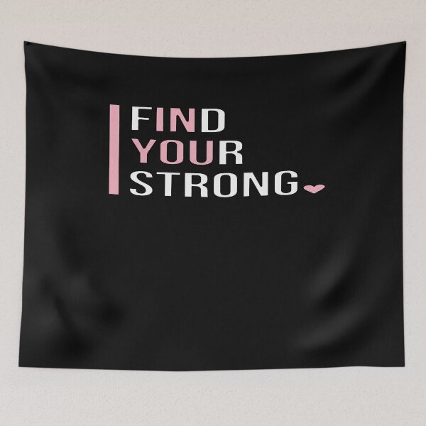 Item preview, Find Your Strong Tee Shirt, Inspirational T Shirt, Gym T Shirt ,Runner Gifts, Cute Workout Shirt designed and sold by WOWART69.