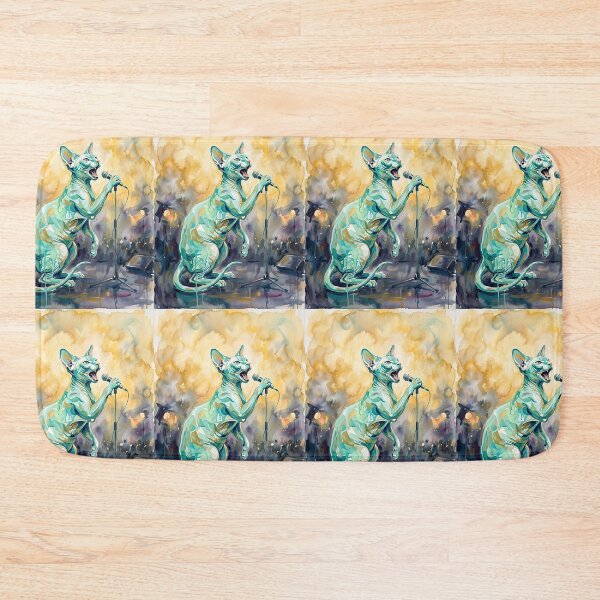 Item preview, Sphynx Jazz Singer designed and sold by PictoVibe.