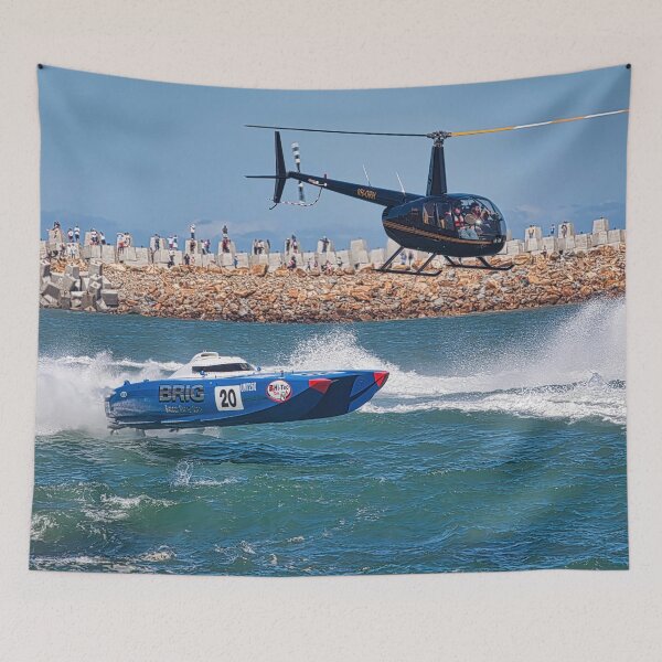 Item preview, Power Boat Racing Print,Speedboat Action Wall Art,Marine Motorsport Poster,High Speed Photo designed and sold by pcole123.
