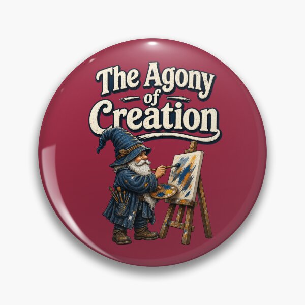 Item preview, The Agony of Creation – Fantasy Artist Wizard designed and sold by Alpine-Ink.