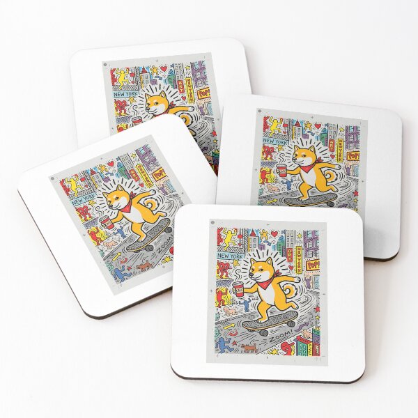 Item preview, Shiba Coffee Cruise designed and sold by PictoVibe.