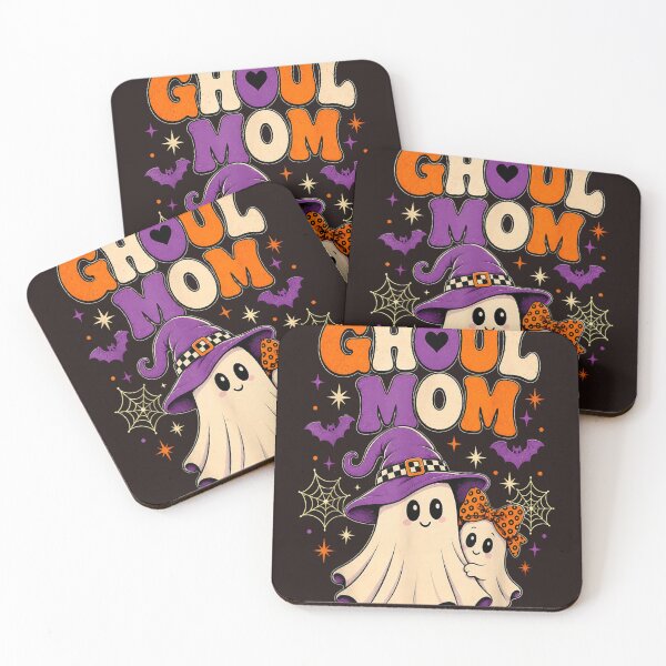 Item preview, Retro Ghoul Mom Halloween Ghost Mother Daughter Matching designed and sold by mari-kayden.