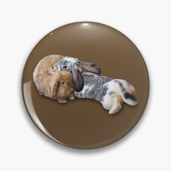 Item preview, Lop-Eared Bunnies Cuddling Up designed and sold by Susan Savad.