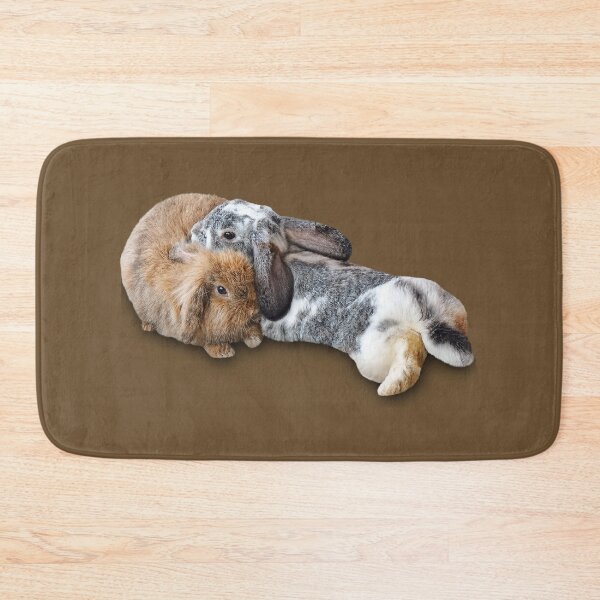 Item preview, Lop-Eared Bunnies Cuddling Up designed and sold by Susan Savad.
