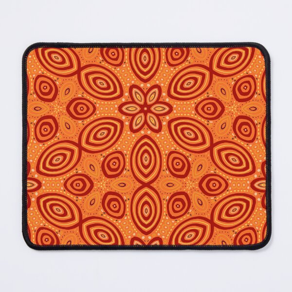 Item preview, Floral and oval pattern a designed and sold by Ana Gorozpe.