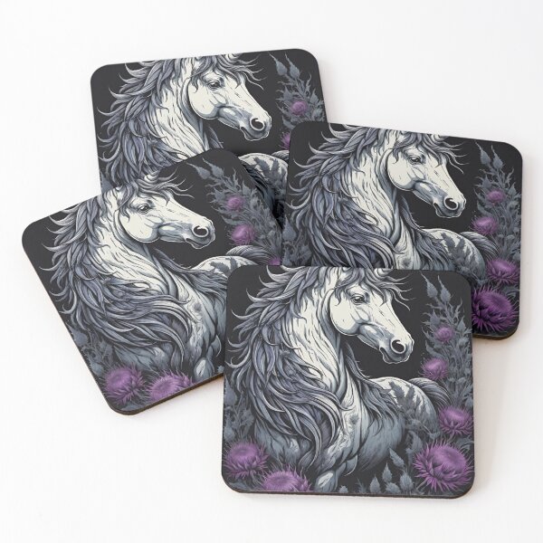 Item preview, Unicorn Thistle #1 designed and sold by Jaenne.studio.