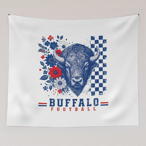 Item preview, Buffalo Style Graphic Sweatshirt - Bison Floral designed and sold by MatthewCo98528.