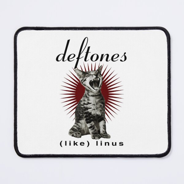 Item preview, Black And White Image Of A Yawning Cat Positioned Over A Red Sunburst designed and sold by JOHNJORDEN.