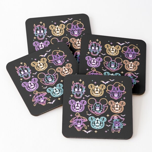 Item preview, Neon Halloween Cartoon Characters Tee designed and sold by Elizabeth68301.