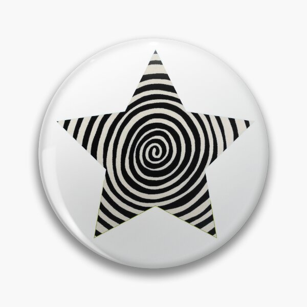 Item preview, y2k spiral star designed and sold by b-burbuja.