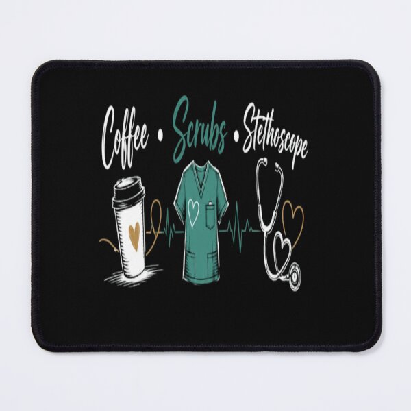 Item preview, Coffee Scrubs Stethoscope Nurse Medical designed and sold by v6ziix.