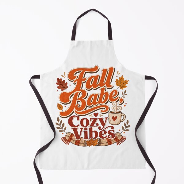 Item preview, Fall Babe Cozy Vibes | Cute Fall Design for Women | Autumn Cozy Gift designed and sold by PrintSparkDesigns.