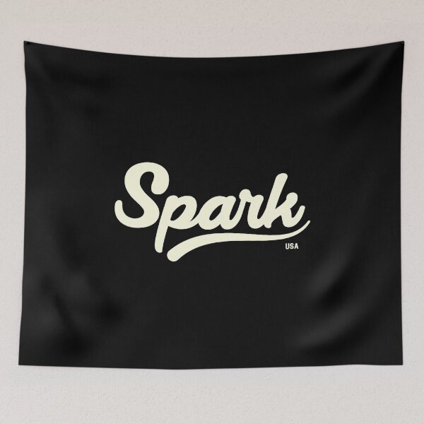 Item preview, Spark Retro Baseball Script Typography designed and sold by FitNow.