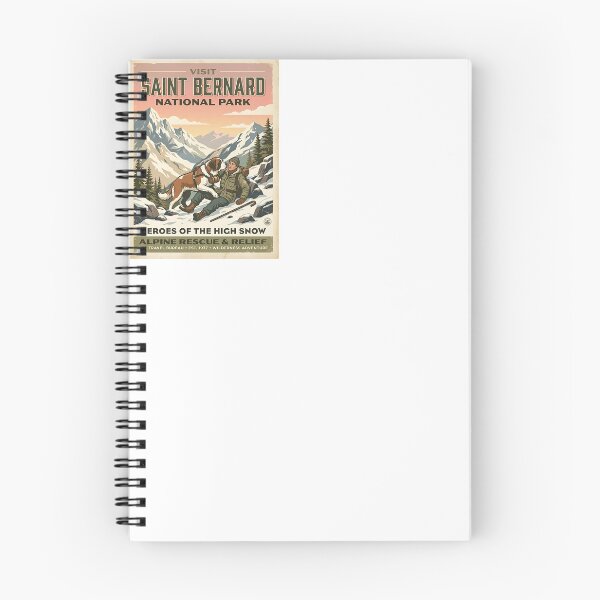 Item preview, Saint Bernard Rescue Pass designed and sold by PictoVibe.