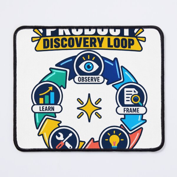 Item preview, Product Discovery Loop – UX Design Process designed and sold by Shope Buzz.