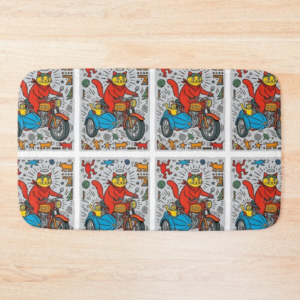 Item preview, Ragdoll Motorcycle Ride designed and sold by PictoVibe.