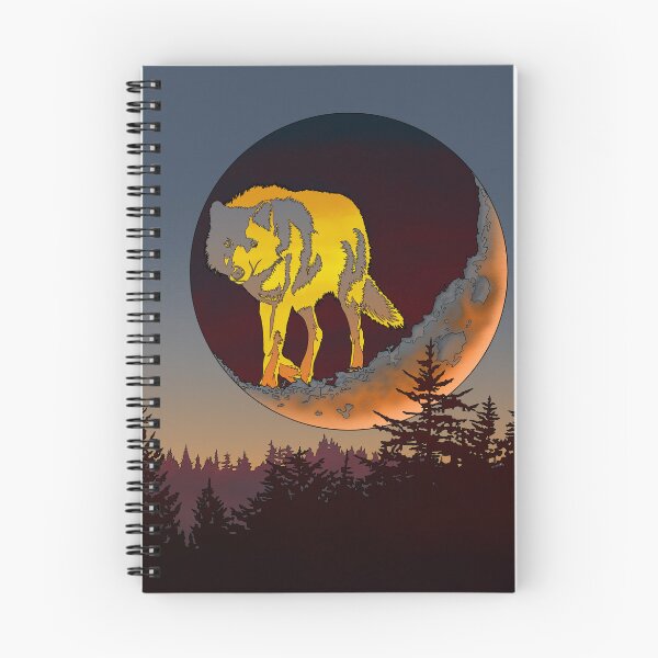 Item preview, Blood Moon and Wolf designed and sold by Harrison-M.