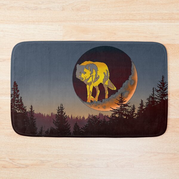 Item preview, Blood Moon and Wolf designed and sold by Harrison-M.