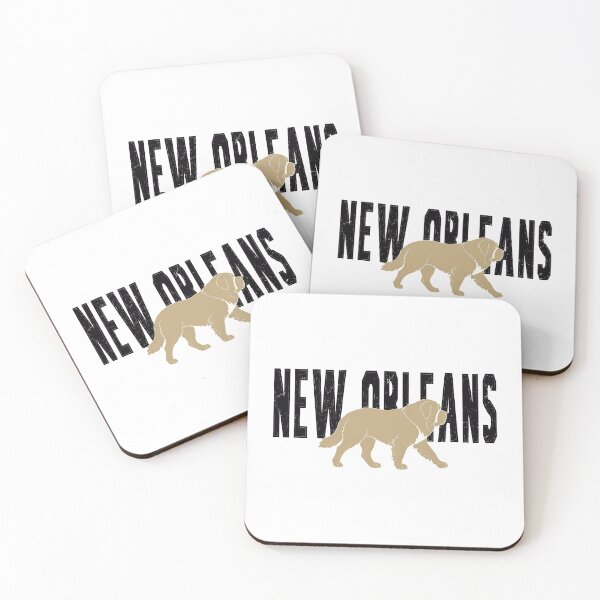Item preview, New Orleans Dog Silhouette Vintage City designed and sold by ScottPatr89876.
