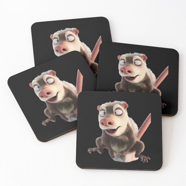 Artikelvorschau, lustiges Opossum-Meme entworfen und verkauft von Verasionart.