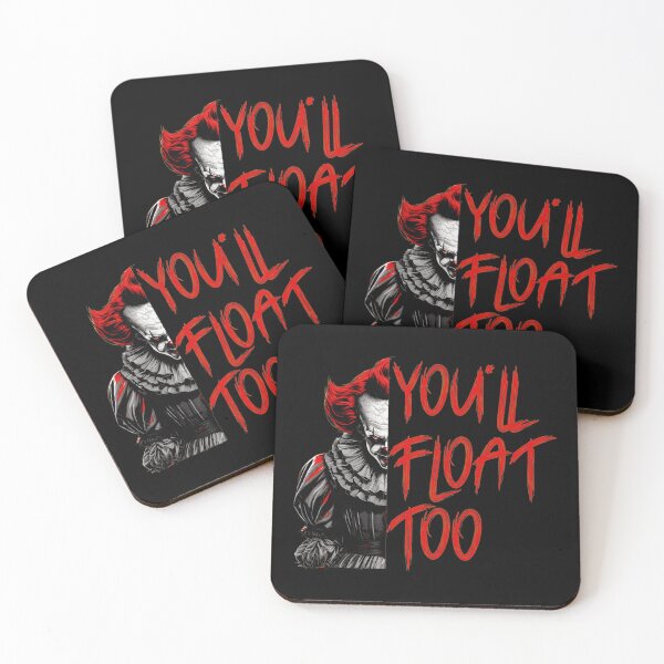 Item preview, Eerie Clown Horror Quote designed and sold by MrDonald75366.