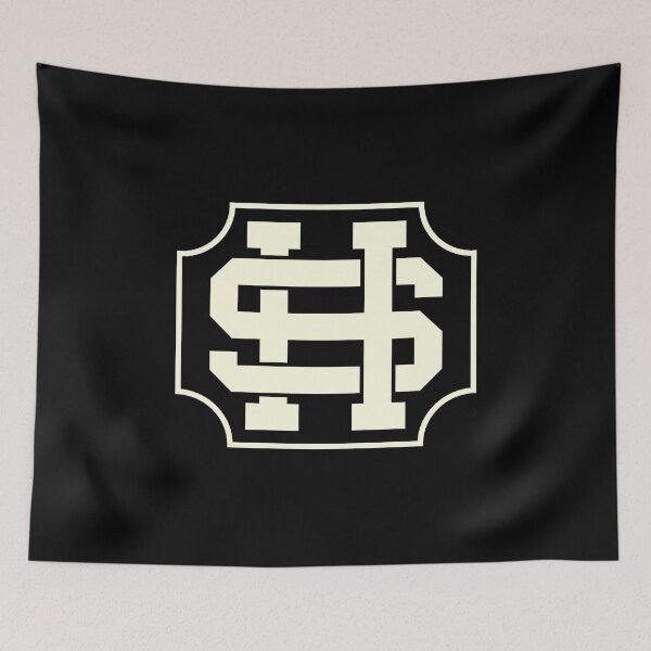 Item preview, Interlocking SH Monogram Vintage Crest designed and sold by FitNow.