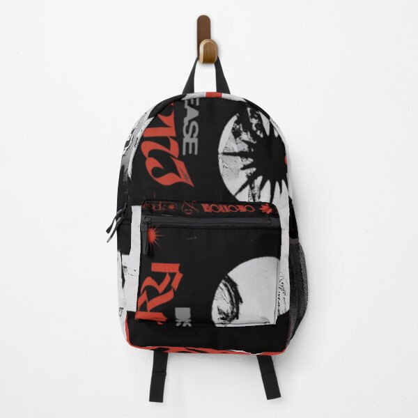 Aperçu de l'œuvre Photo à bande monochrome avec astérisque rouge et typographie géométrique créée et vendue par OnlyKingsMerch.