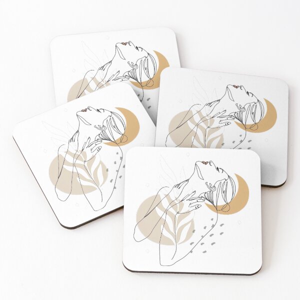 Item preview, A Woman's Touch Minimal Line Art designed and sold by anthonybakerhaj.