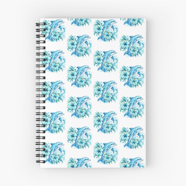 Item preview, Dolphin with Florals designed and sold by Giddy Bear Gifts.