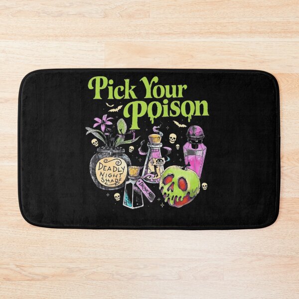 Item preview, Pick Your Poison Vintage Goth Witchy Potion Skull designed and sold by Christine59003.