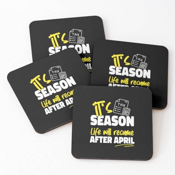 Item preview, It's Tax Season Life Resumes After April Funny designed and sold by lupkinsdhiatt.