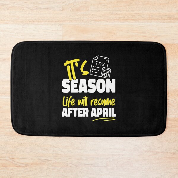 Item preview, It's Tax Season Life Resumes After April Funny designed and sold by lupkinsdhiatt.