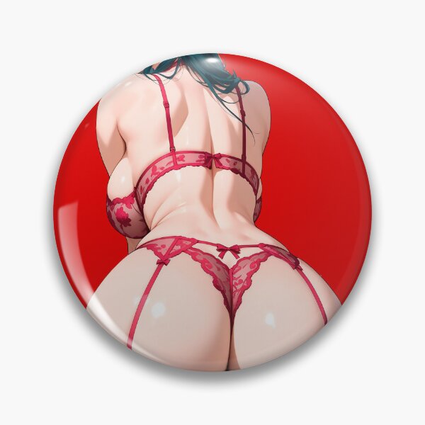 Item preview, Sexy anime girl looking from behind wearing lingerie designed and sold by blalels.