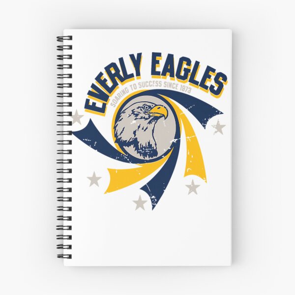 Item preview, Eagle Head Crest Yellow Blue Swirls Stars designed and sold by OnlyKingsMerch.