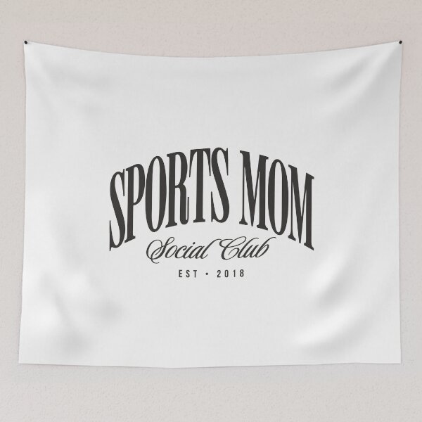 Item preview, Sports Mom Social Club Est 2018 Comfort Crewneck designed and sold by collum1986.