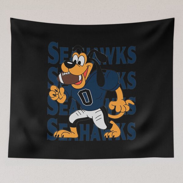Item preview, Cartoon Dog Football Fan  designed and sold by Christine59003.