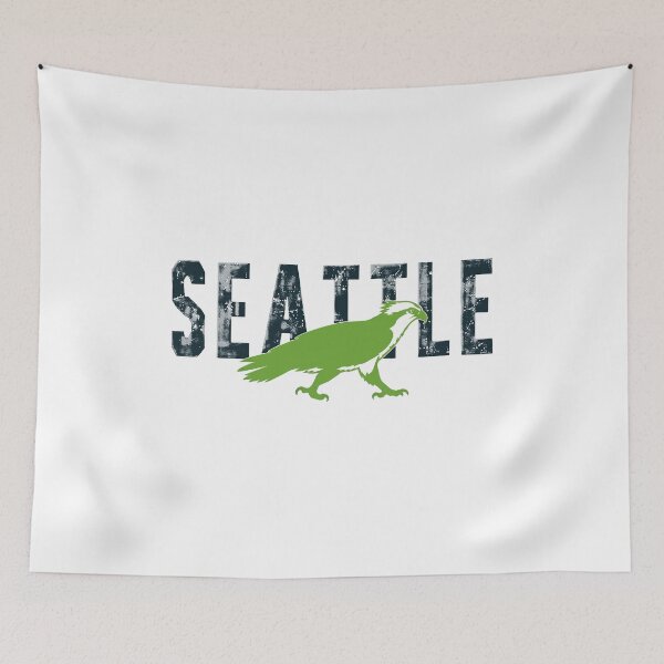 Item preview, Aficionado deportivo de Seattle Bird Green Navy designed and sold by ScottPatr89876.