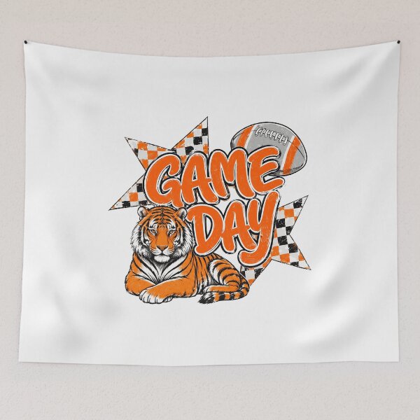 Item preview, Retro Tiger Game Day Sports designed and sold by MatthewCo98528.