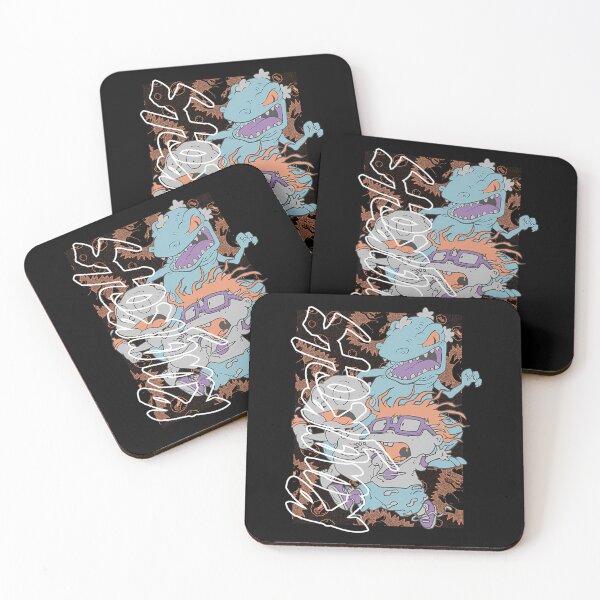 Item preview, Terrified Babies Fleeing Blue Monster Abstract Scribbles designed and sold by Best-GRD.