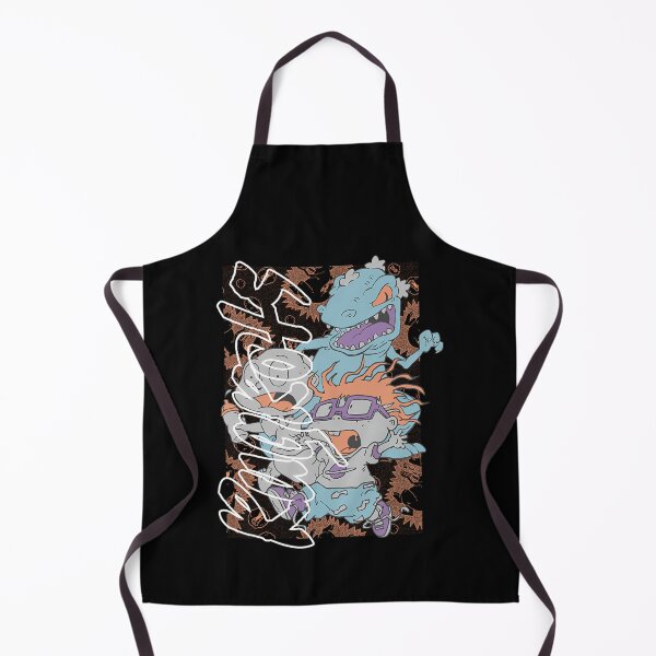 Item preview, Terrified Babies Fleeing Blue Monster Abstract Scribbles designed and sold by Best-GRD.