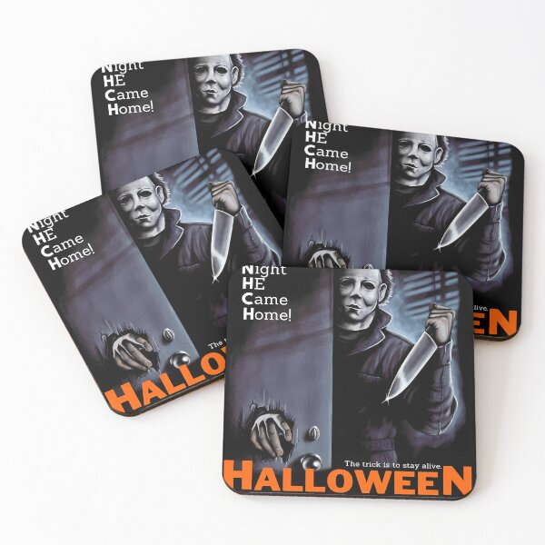 Item preview,  Halloween Monster Poster Horror Movie Retro Killer Halloween 1978 designed and sold by SiobhanStolfi8c.