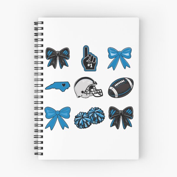Item preview, Blue Bows Football Fan Sporty Design designed and sold by CarlaWise58071.