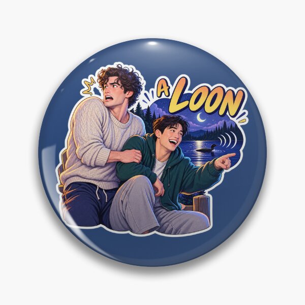 Item preview, A Loon - Heated Rivalry designed and sold by mmromance.